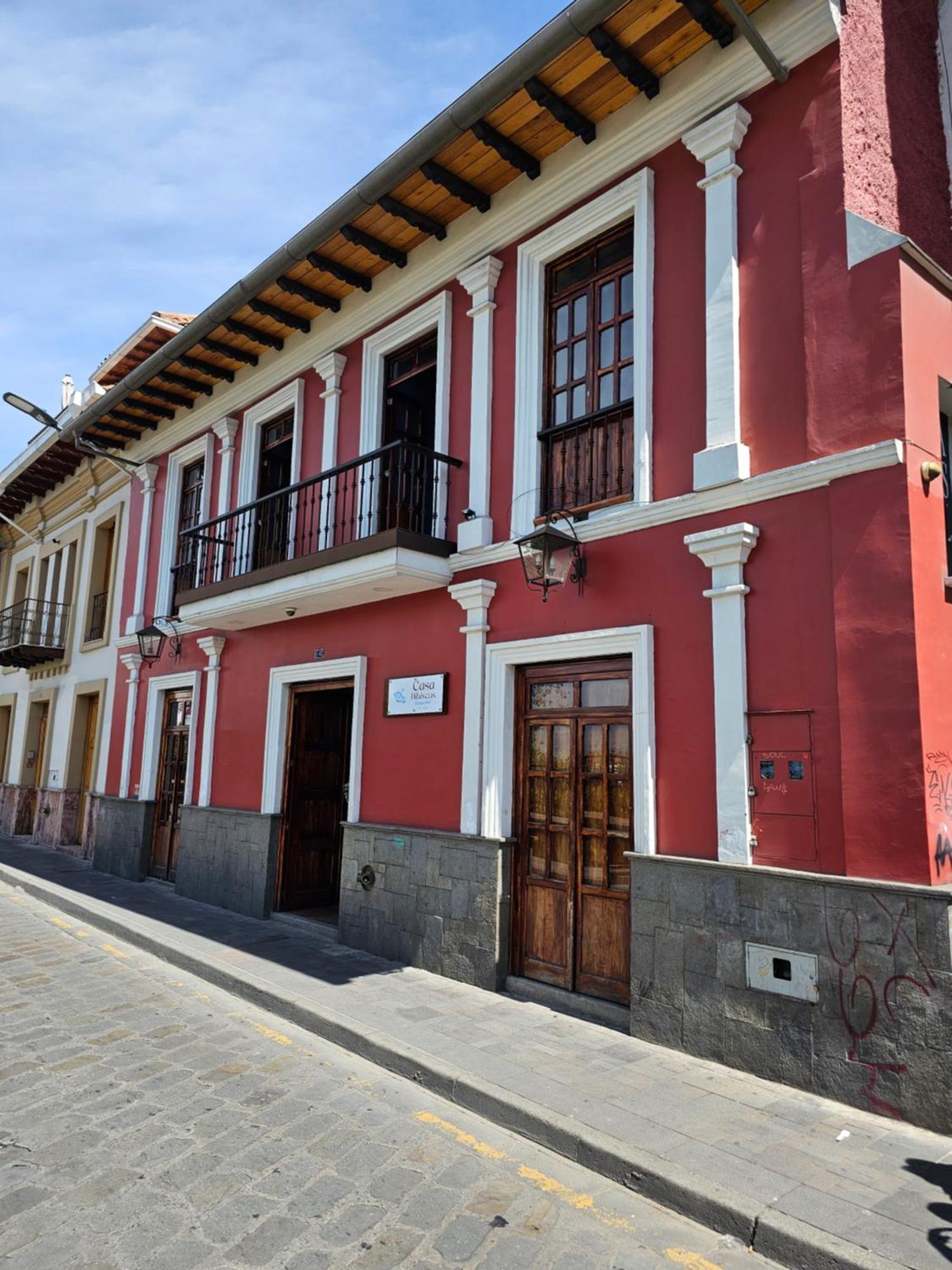 Casa Hibiscus Boutique Hotel Cuenca Dış mekan fotoğraf